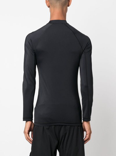 Balmain Logo-print Slim T-shirt In Schwarz