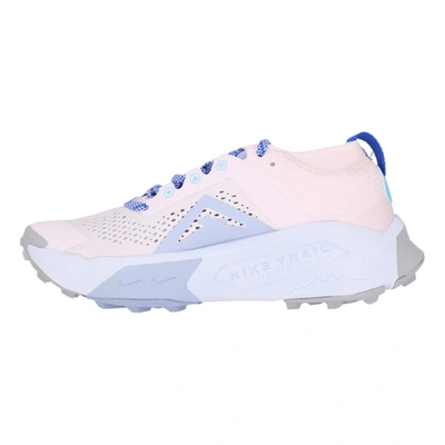 Shop Nike Zoomx Zegama Trail Pearl Pink/blue Whisper Dh0625-601 Women's In White