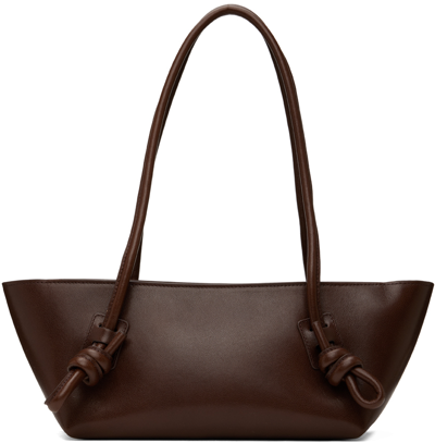 Shop Hereu Brown Fleca Bag In Chestnut