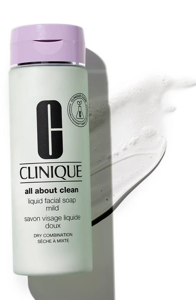 Shop Clinique All About Clean™ Liquid Facial Soap Mild, 1 oz