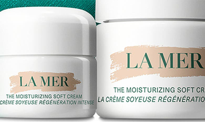 Shop La Mer The Moisturizing Soft Cream Duo (limited Edition) $480 Value