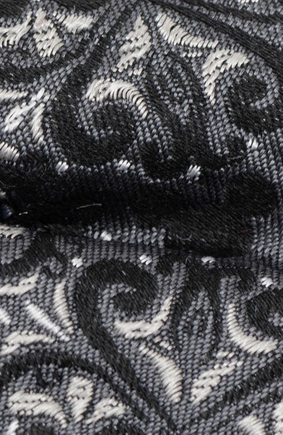 Shop Cufflinks, Inc . X Disney Mickey Mouse Damask Tile Silk Bow Tie In Gray