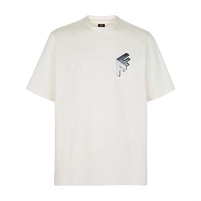 Fendi T-shirt In Blanc | ModeSens