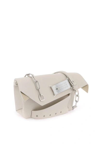 Shop Maison Margiela 'snatched' Small Clutch In White
