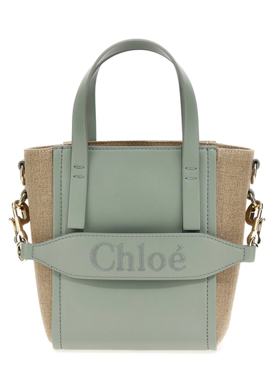 Shop Chloé Chloe Sense Tote Bag Green