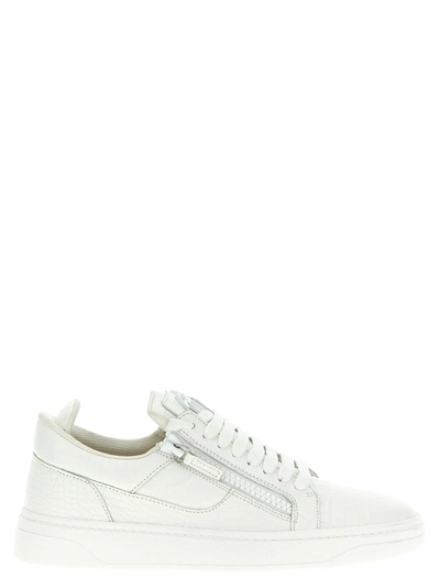 Shop Giuseppe Zanotti Gz/94 Sneakers White