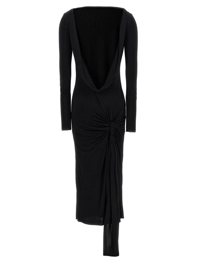 Shop Versace La Vacanza Capsule Long Dress Dresses Black