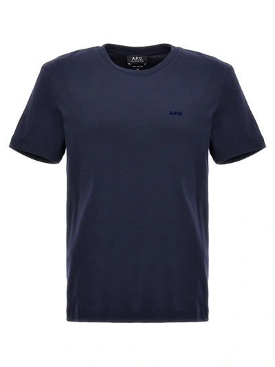 Shop Apc Lewis T-shirt Blue