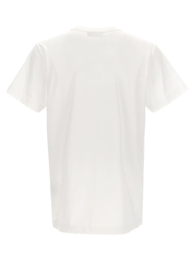 Shop Giuseppe Zanotti Logo Embroidery T-shirt White