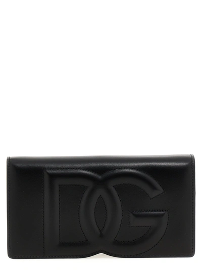 Shop Dolce & Gabbana Logo Smartphone Holder Hi-tech Black