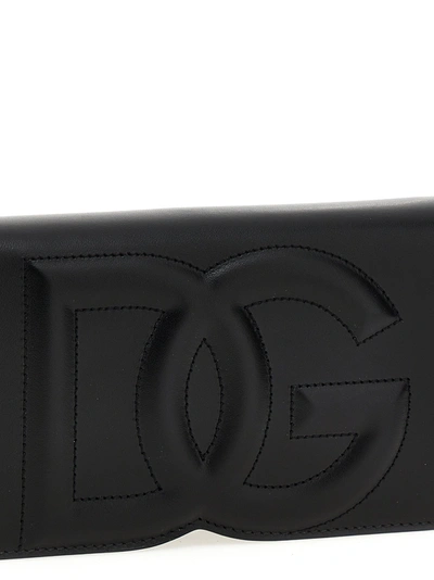 Shop Dolce & Gabbana Logo Smartphone Holder Hi-tech Black