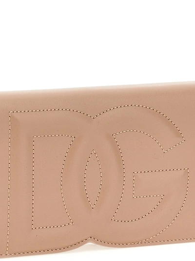 Shop Dolce & Gabbana Logo Smartphone Holder Hi-tech Pink