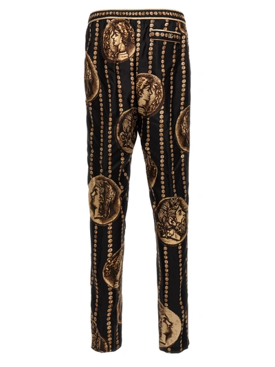 Shop Dolce & Gabbana Monete Pants Black
