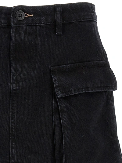 Shop 3x1 Cargo Mini Skirt Skirts In Black