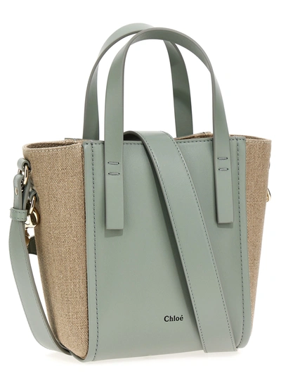 Shop Chloé Chloe Sense Tote Bag Green
