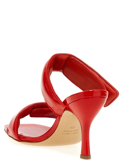 Shop Gia Borghini Perni 03 Sandals In Red