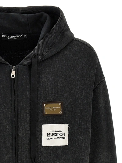 Shop Dolce & Gabbana Fw 2023 Sweatshirt In Gray