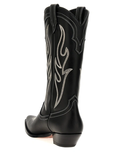 Shop Sonora Santa Fe Boots, Ankle Boots In Black