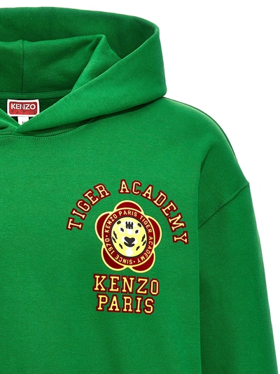 Shop Kenzo Tiger Academy Sweatshirt In Green