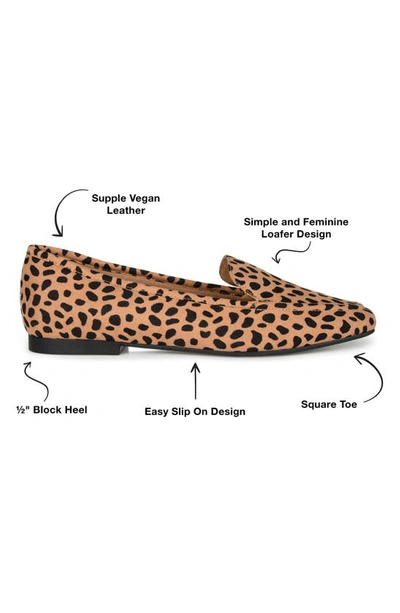 Journee Collection Tullie Loafer In Animal
