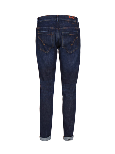Shop Dondup Skinny George Jeans In Bull Stretch In Blue