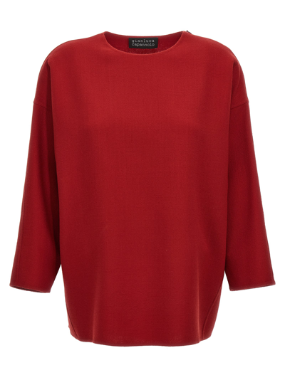 Shop Gianluca Capannolo Bettina Top In Red