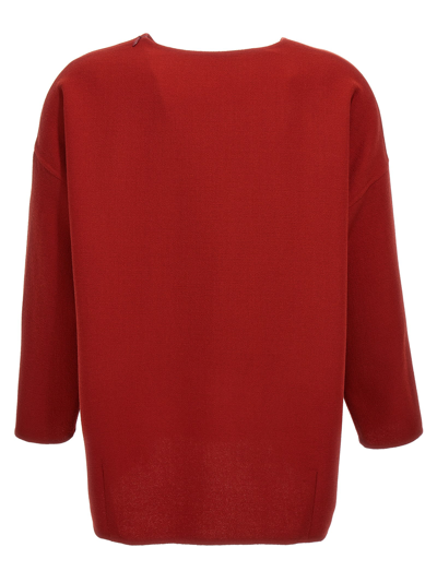 Shop Gianluca Capannolo Bettina Top In Red