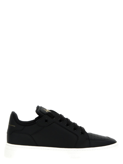 Shop Giuseppe Zanotti Gz/94 Sneakers In White/black