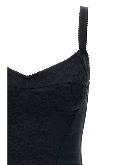 Shop Dolce & Gabbana Essential Dress In Black