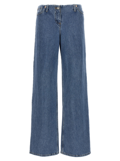 Shop Magda Butrym 09 Jeans In Blue