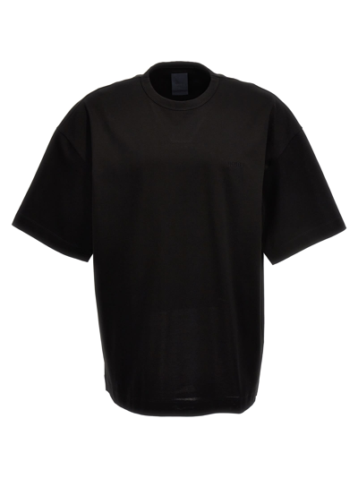 Shop Juunj Print And Embroidery T-shirt In Black