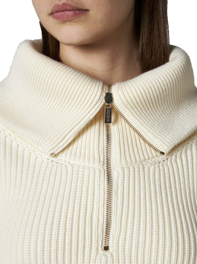 Shop Jacquemus Sweater In Off White