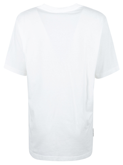 Shop Autry Logo Print Regular T-shirt In Tinto White
