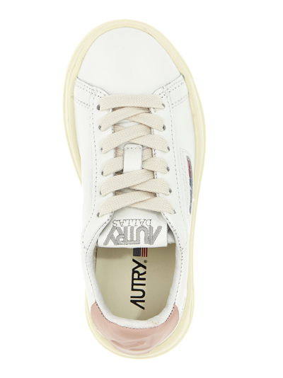 Shop Autry Dallas Sneakers In Pink