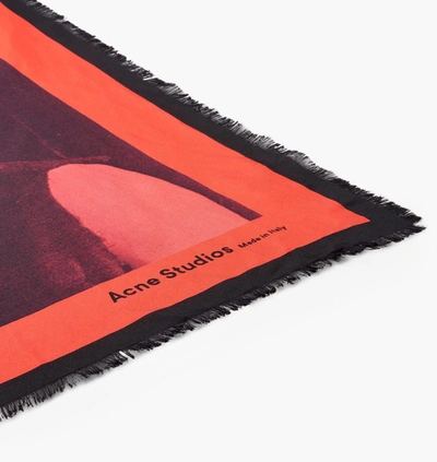 Shop Acne Studios Scarf In Red