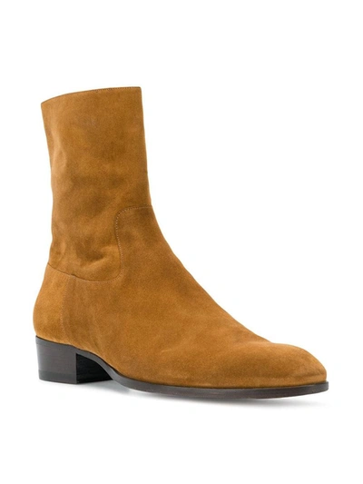 Barbanera Medium-sized Boots In Tabacco Terra
