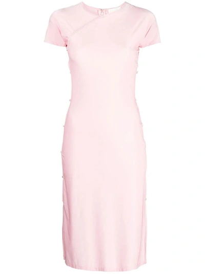 Shop Marcia Dress In Pink Swaro