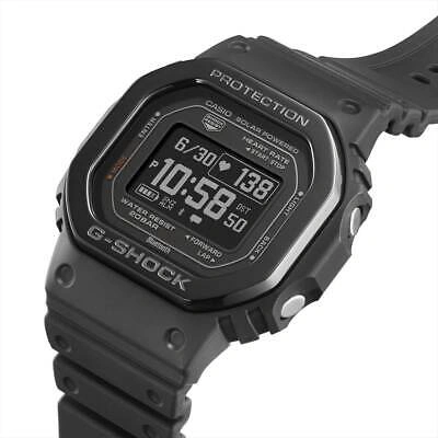 Pre-owned Casio G-shock Dw-h5600mb-1jr Black G-squad Bluetooth Men's Watch In Box