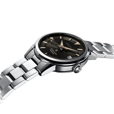 Pre-owned Seiko Prospex 38.0mm Men's Sports Watch (stainless Steel W/ Gray Dial)