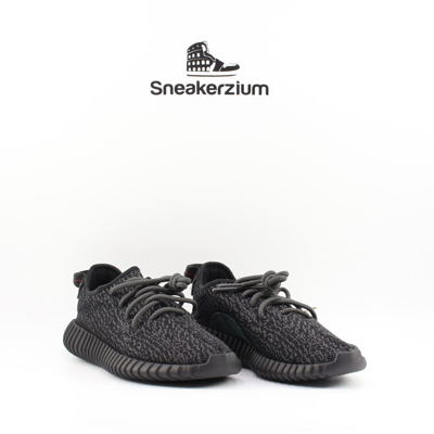 Pre-owned Adidas Originals Adidas Yeezy Boost 350 V1 Pirate Black 2022 Bb5350 Men's Sizes