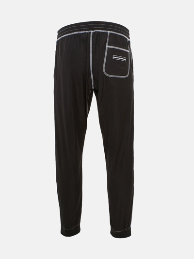 Pre-owned United Standard L98101 Mens Black Pantaloni Pusher Pants Size L