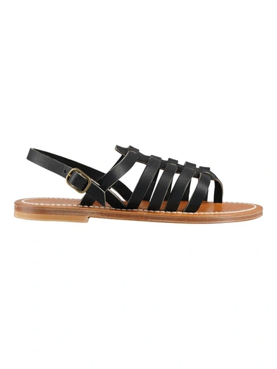 Shop Kjacques K.jacques Sandals Shoes In Black