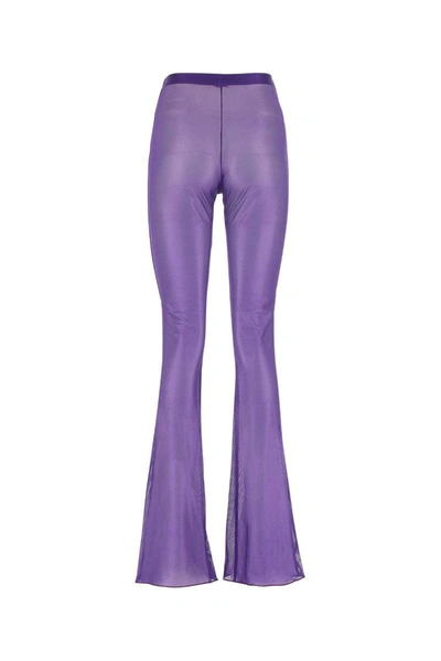 Shop Oseree Pants In Purple