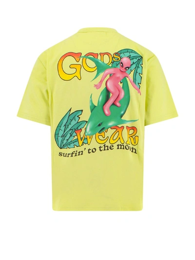 Shop Gcds T-shirt In Yellow
