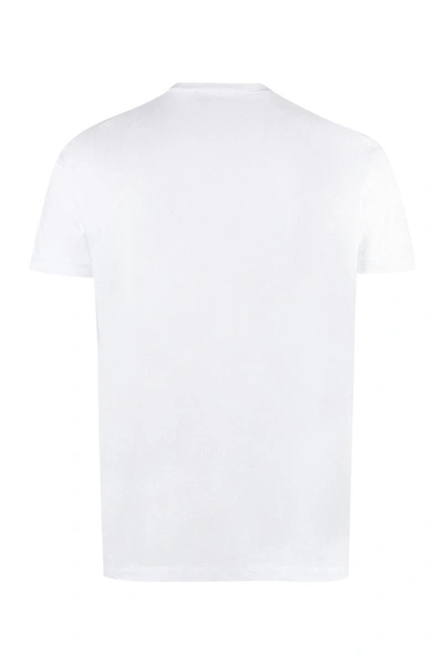 Shop Dsquared2 Logo Cotton T-shirt In White