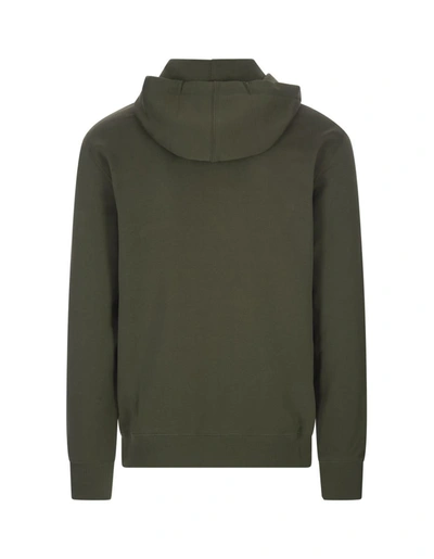 Shop Etro Hoodie With Logo In Green