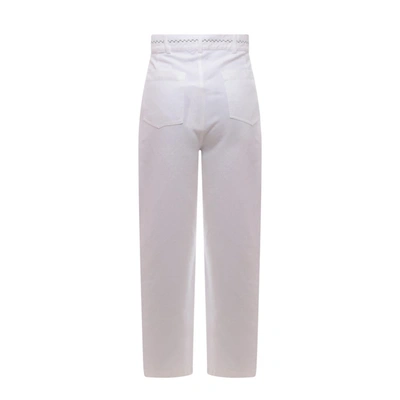 Shop Nick Fouquet Trouser In White