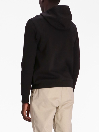 Shop Ps By Paul Smith Mixed Media Hooded Jacket In 79