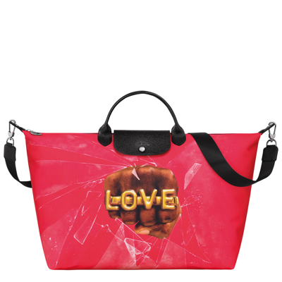 Longchamp Sac De Voyage L X Toiletpaper In Red | ModeSens