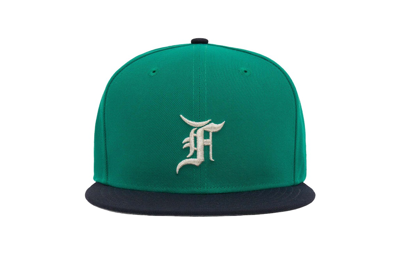 Pre-owned New Era 59fifty Fear Of God Essentials Classic Collection Cap Seattle Mariners (green)